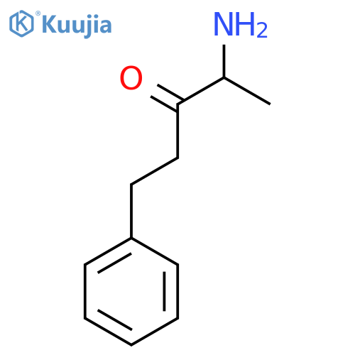 4-amino-1-phenylpentan-3-one structure