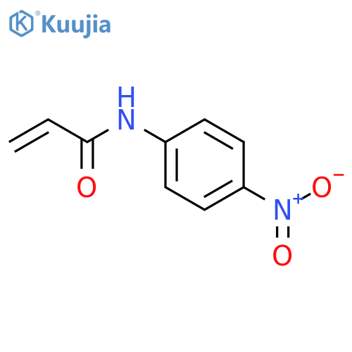 N-(4-nitrophenyl)acrylamide structure