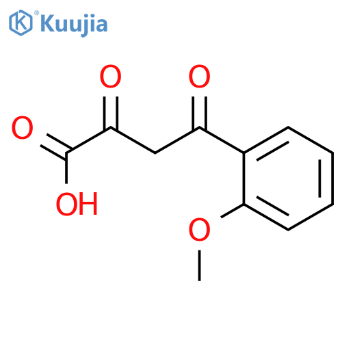 Benzenebutanoic acid,2-methoxy-a,g-dioxo- structure