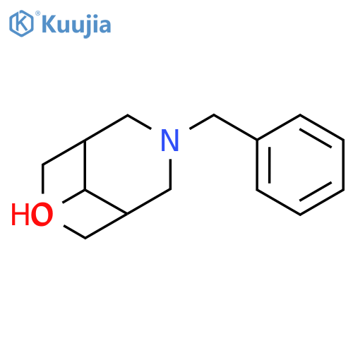 (1R,5S,9s)-7-benzyl-3-oxa-7-azabicyclo[3.3.1]nonan-9-ol structure