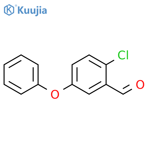 2-Chloro-5-phenoxybenzaldehyde structure