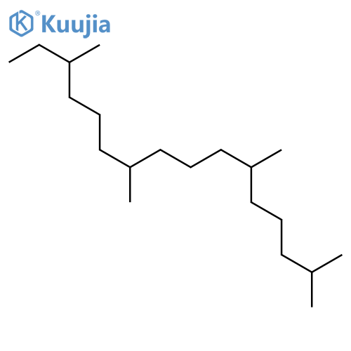 2,6,10,14-Tetramethylhexadecane; (6R,10S,14R)-form structure