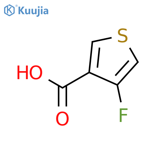 3-Thiophenecarboxylicacid, 4-fluoro- structure