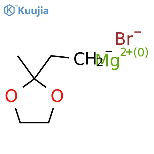 3,3-(Ethylenedioxy)butylmagnesium bromide structure