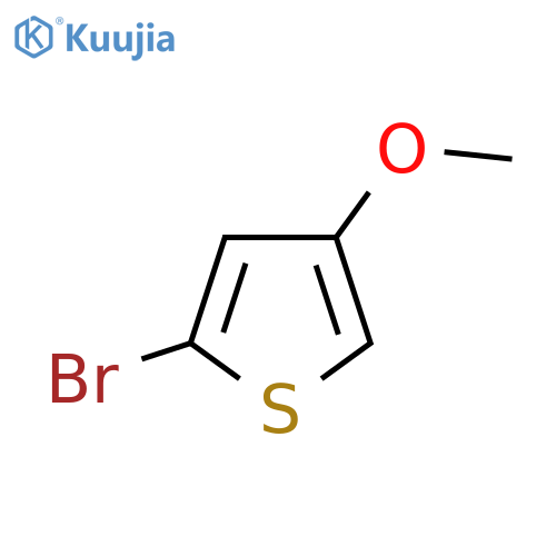2-Bromo-4-methoxythiophene structure