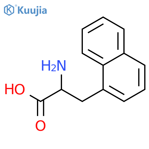 3-(1-Naphthyl)-D-alanine structure