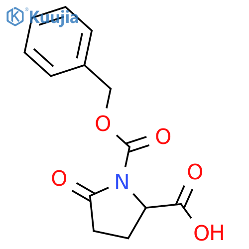 Z-D-pyroglutamic acid structure