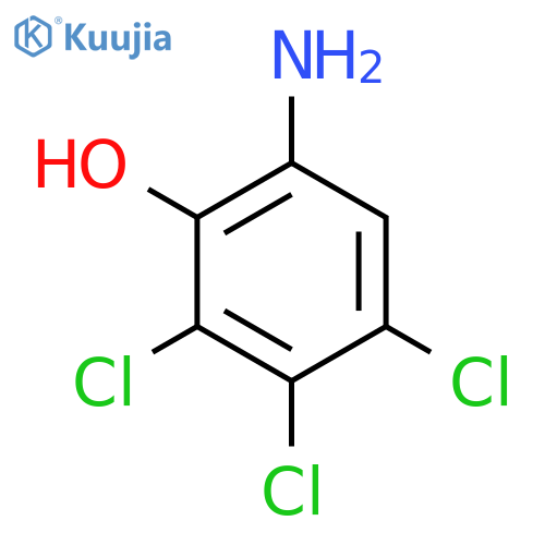 6-Amino-2,3,4-trichlorophenol structure