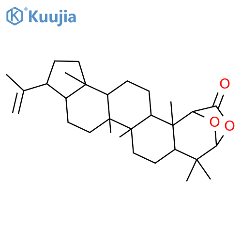 (1S,4S,5aR,7aR,7bR,9aS,10R,12aS,12bR,14aS,14bR)-5,5,7a,7b,12a,14b-hexamethyl-10-(1-methylethenyl)icosahydro-2H-1,4-epoxycyclopenta[7,8]phenanthro[1,2-d]oxepin-2-one structure