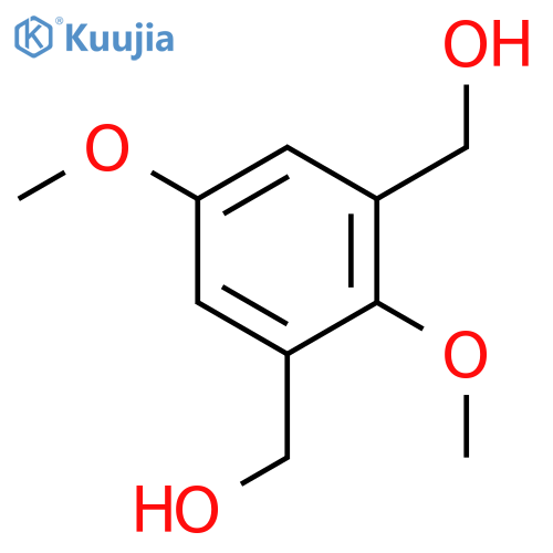 2,6-Bis(hydroxymethyl)-1,4-dimethoxybenzene structure