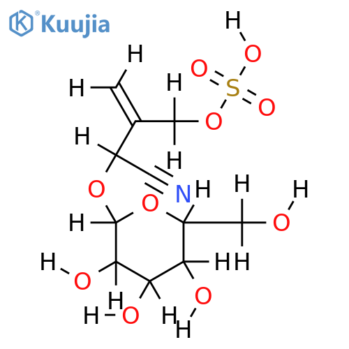 Cardiospermin 5-sulfate structure