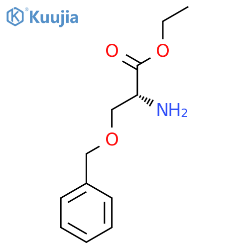 ethyl (2R)-2-amino-3-(benzyloxy)propanoate structure
