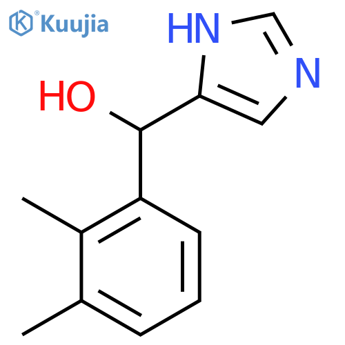 (2,3-dimethylphenyl)(1H-imidazol-5-yl)methanol structure