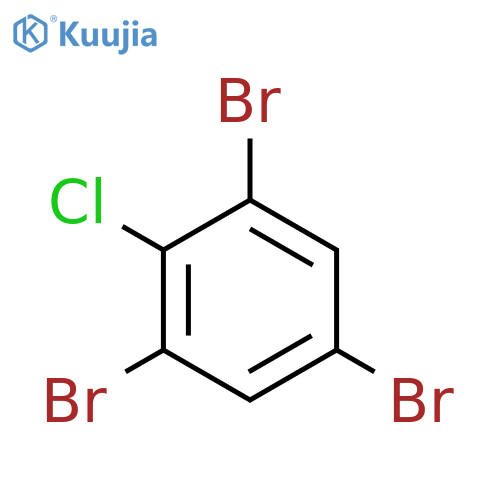Benzene, 1,3,5-tribromo-2-chloro- structure