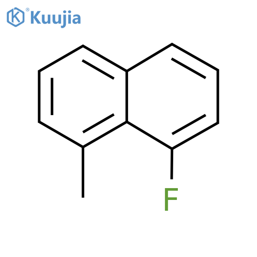 1-Fluoro-8-methylnaphthalene structure