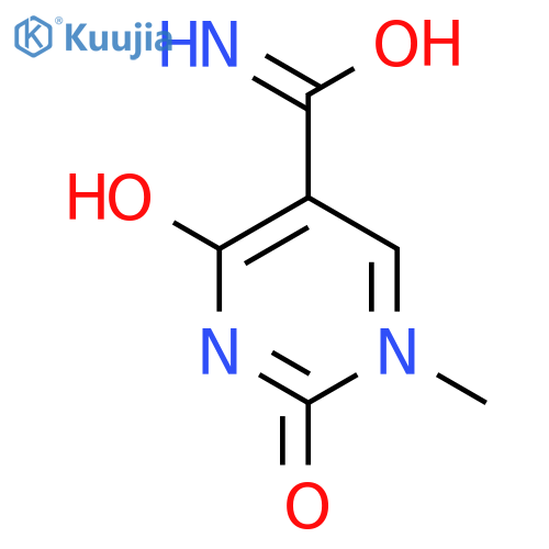 1-METHYL-2,4-DIOXO-1,2,3,4-TETRAHYDROPYRIMIDINE-5-CARBOXAMIDE structure