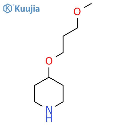 4-(3-Methoxypropoxy)piperidine structure