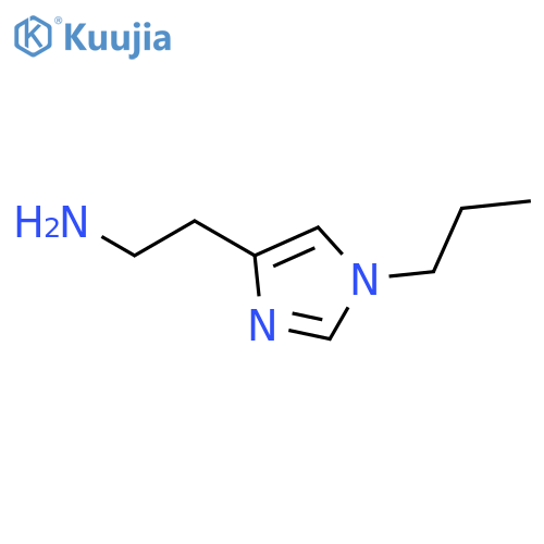 2-(1-Propyl-1H-imidazol-4-yl)ethylamine structure