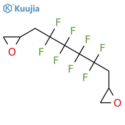 1,4-bis(2',3'-Epoxypropyl)perfluorobutane structure
