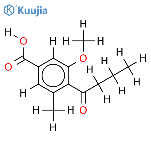 Pyrenochaetic acid C structure