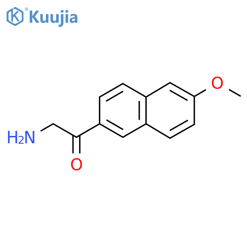 2-amino-1-(6-methoxynaphthalen-2-yl)ethan-1-one structure
