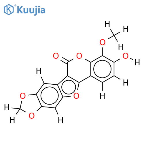 Sophoracoumestan B structure