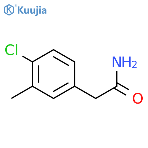 2-(4-Chloro-3-methylphenyl)acetamide structure