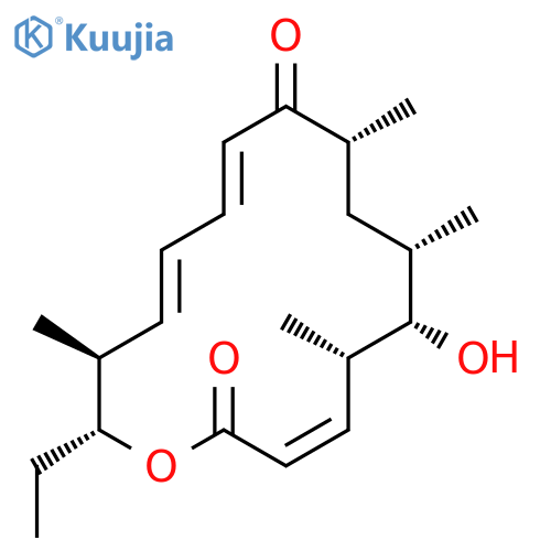 Oxacyclohexadeca-3,11,13-triene-2,10-dione,16-ethyl-6-hydroxy-5,7,9,15-tetramethyl-, (3E,5S,6S,7S,9R,11E,13E,15S,16R)- structure