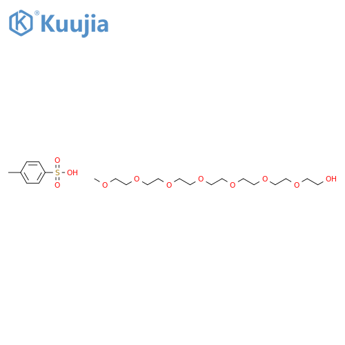 2,5,8,11,14,17,20-Heptaoxadocosan-22-ol, 4-methylbenzenesulfonate structure