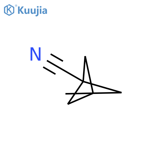 3-methylbicyclo[1.1.1]pentane-1-carbonitrile structure