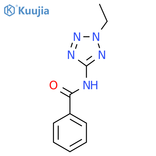 Benzamide,N-(2-ethyl-2H-tetrazol-5-yl)- structure