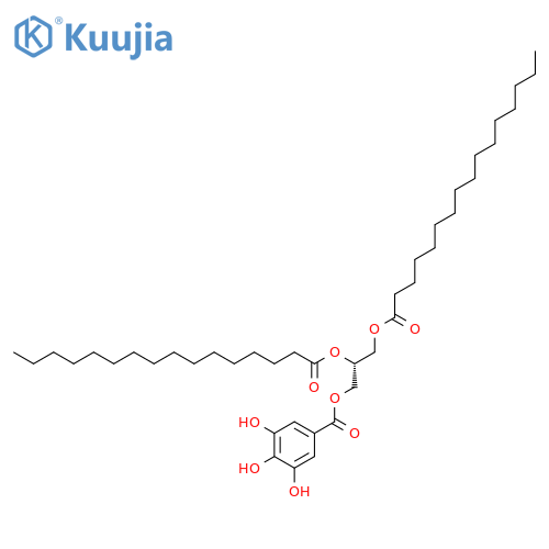 [(2R)-2,3-di(hexadecanoyloxy)propyl] 3,4,5-trihydroxybenzoate structure