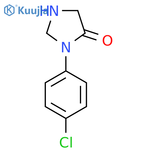 3-(4-Chlorophenyl)imidazolidin-4-one structure
