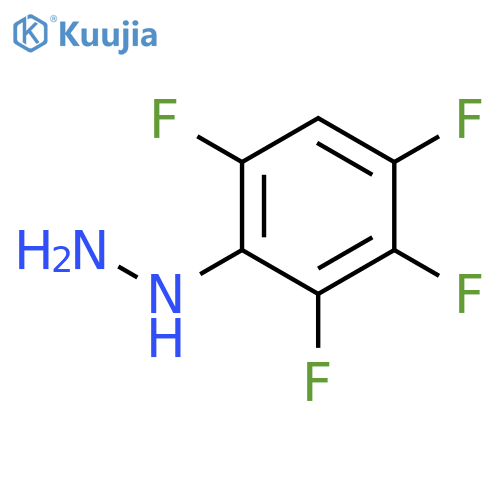 HYDRAZINE, (2,3,4,6-TETRAFLUOROPHENYL)- structure