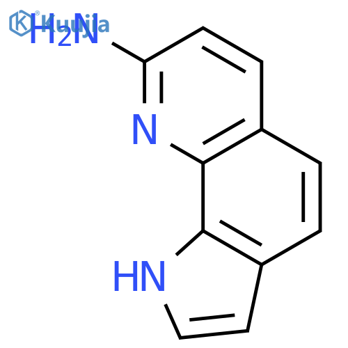 1H-Pyrrolo[3,2-h]quinolin-8-amine structure