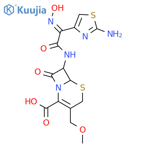 Cefdaloxime structure