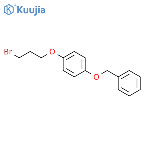 1-(Benzyloxy)-4-(3-bromopropoxy)benzene structure