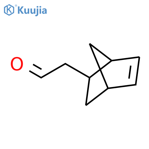2-{bicyclo2.2.1hept-5-en-2-yl}acetaldehyde structure