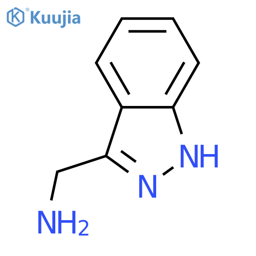 1H-indazol-3-ylmethanamine structure