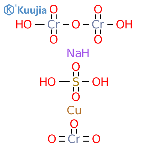 Sulfuric acid copper(2+) salt (1:1), mixt. with chromic acid (H2Cr2O7) disodium salt and chromium oxide (CrO3) (9CI) structure