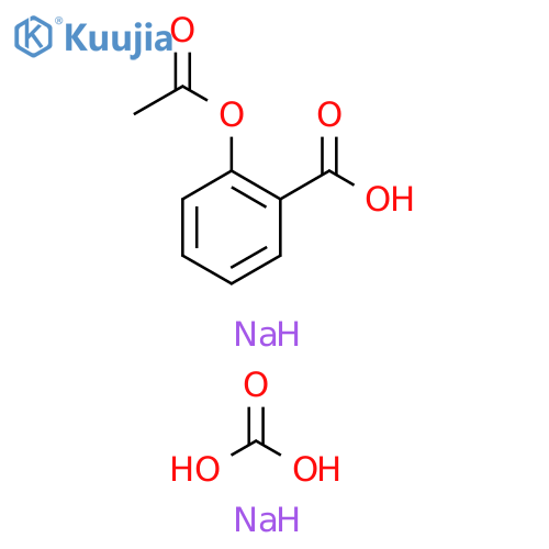 Benzoic acid, 2-(acetyloxy)-, sodium salt, mixt. with sodium hydrogen carbonate (9CI) structure