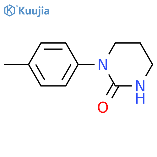 1-(P-TOLYL)HEXAHYDROPYRIMIDIN-2-ONE structure