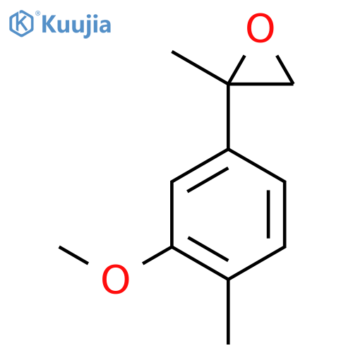 2-(3-Methoxy-4-methylphenyl)-2-methyloxirane structure