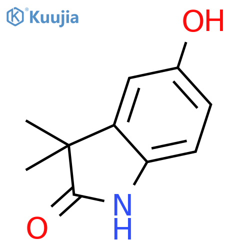 5-Hydroxy-3,3-dimethylindolin-2-one structure