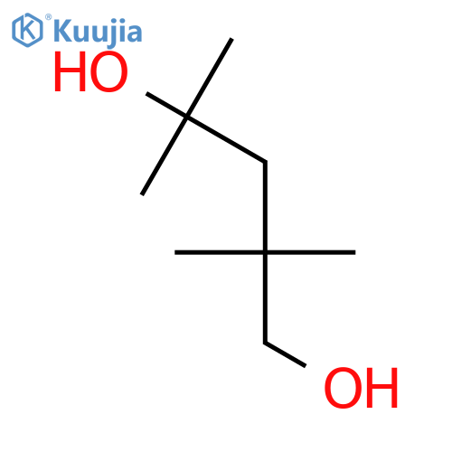 2,2,4-trimethylpentane-1,4-diol structure