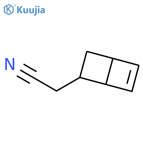 BICYCLO[2.2.0]HEX-5-ENE-2-ACETONITRILE structure