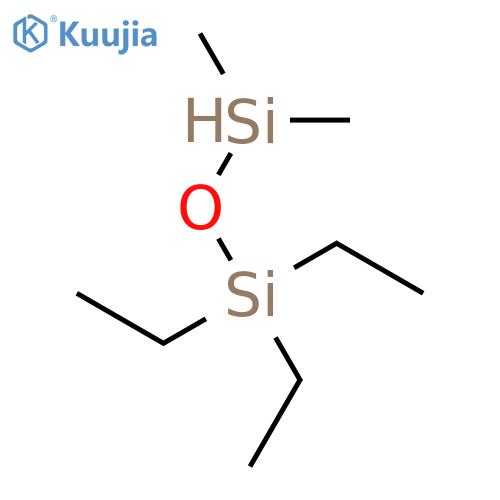 1,1,1-triethyl-3,3-dimethyldisiloxane structure