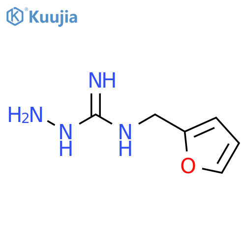 Hydrazinecarboximidamide, N-(2-furanylmethyl)- structure