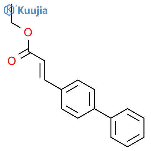 2-Propenoic acid, 3-[1,1'-biphenyl]-4-yl-, ethyl ester, (2E)- structure