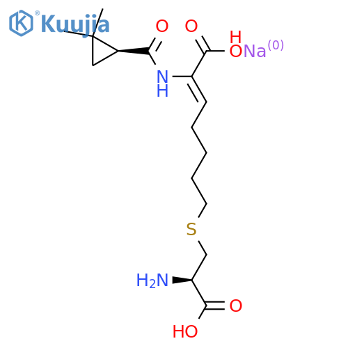 Cilastatin sodium structure